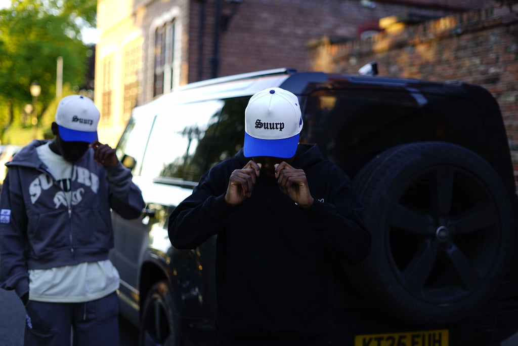 SRP-01 Snapback -Blue/white